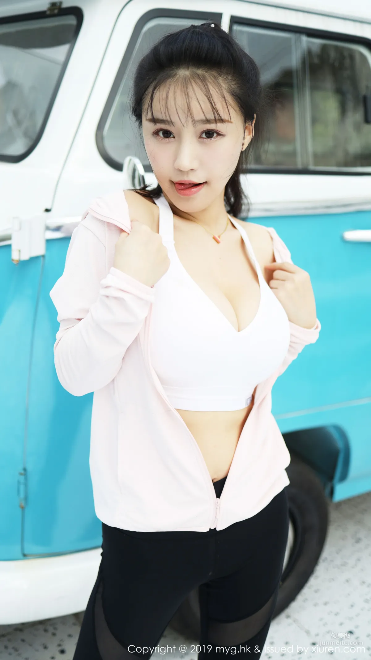 Flower Zhu Ke'er, Beautiful Curves Wrapped in Lace [MyGirl] Vol.387 Photo Set photo 21