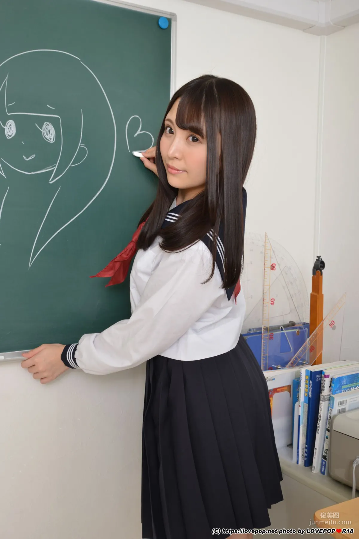 [LovePop] Momoka Katou Classroom Series Photoset 01 Photo Set photo 10