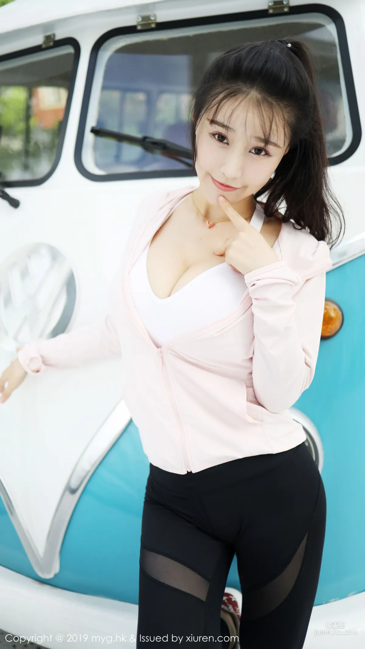 Flower Zhu Ke'er, Beautiful Curves Wrapped in Lace [MyGirl] Vol.387 Photo Set photo 9