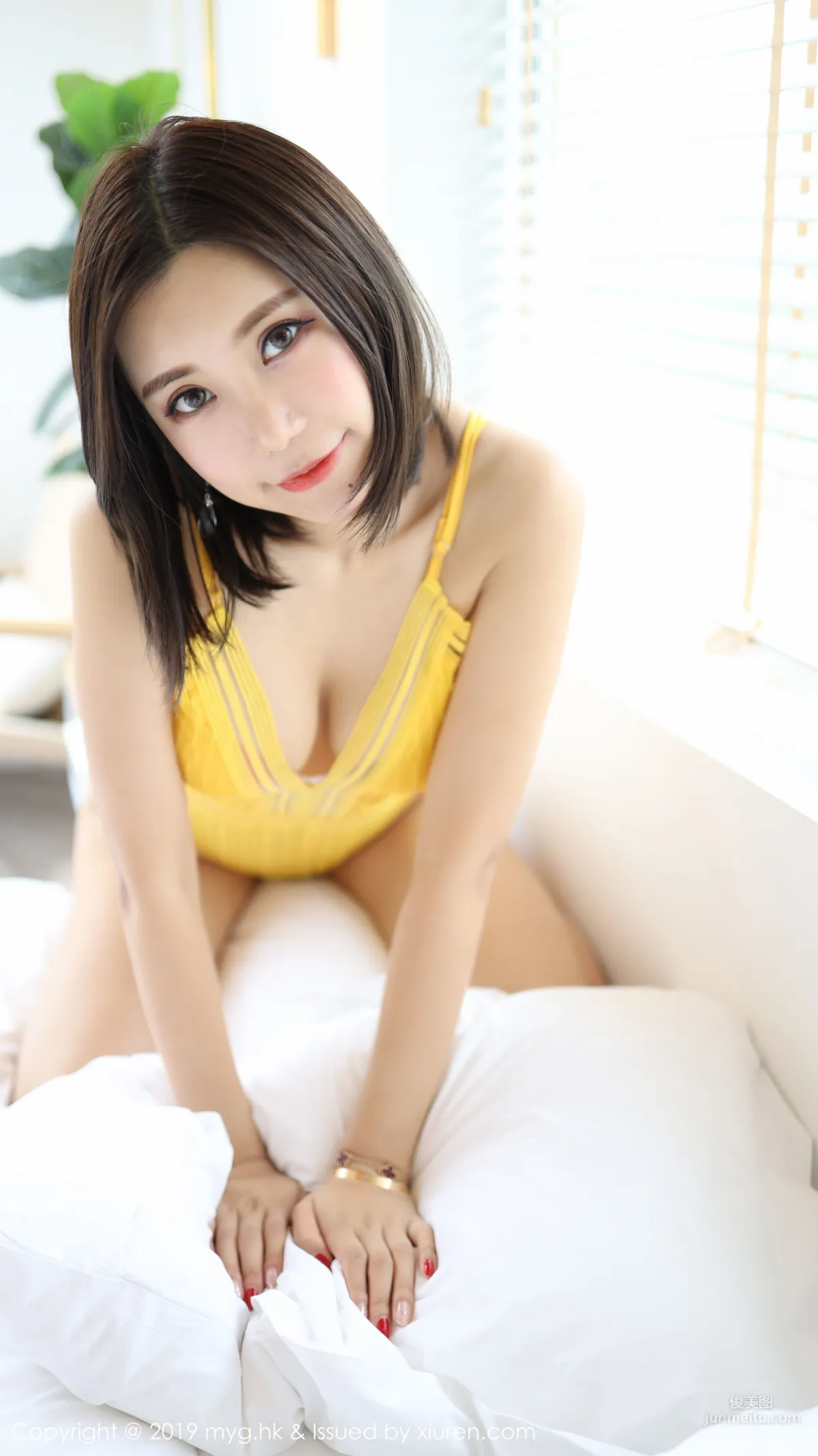 Qi Lijia, Hot Lingerie and Sexy Chain Series [MyGirl] Vol.380 Photo Set photo 12
