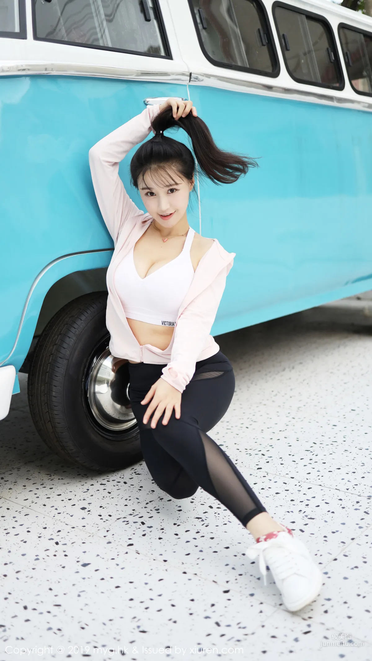 Flower Zhu Ke'er, Beautiful Curves Wrapped in Lace [MyGirl] Vol.387 Photo Set photo 22