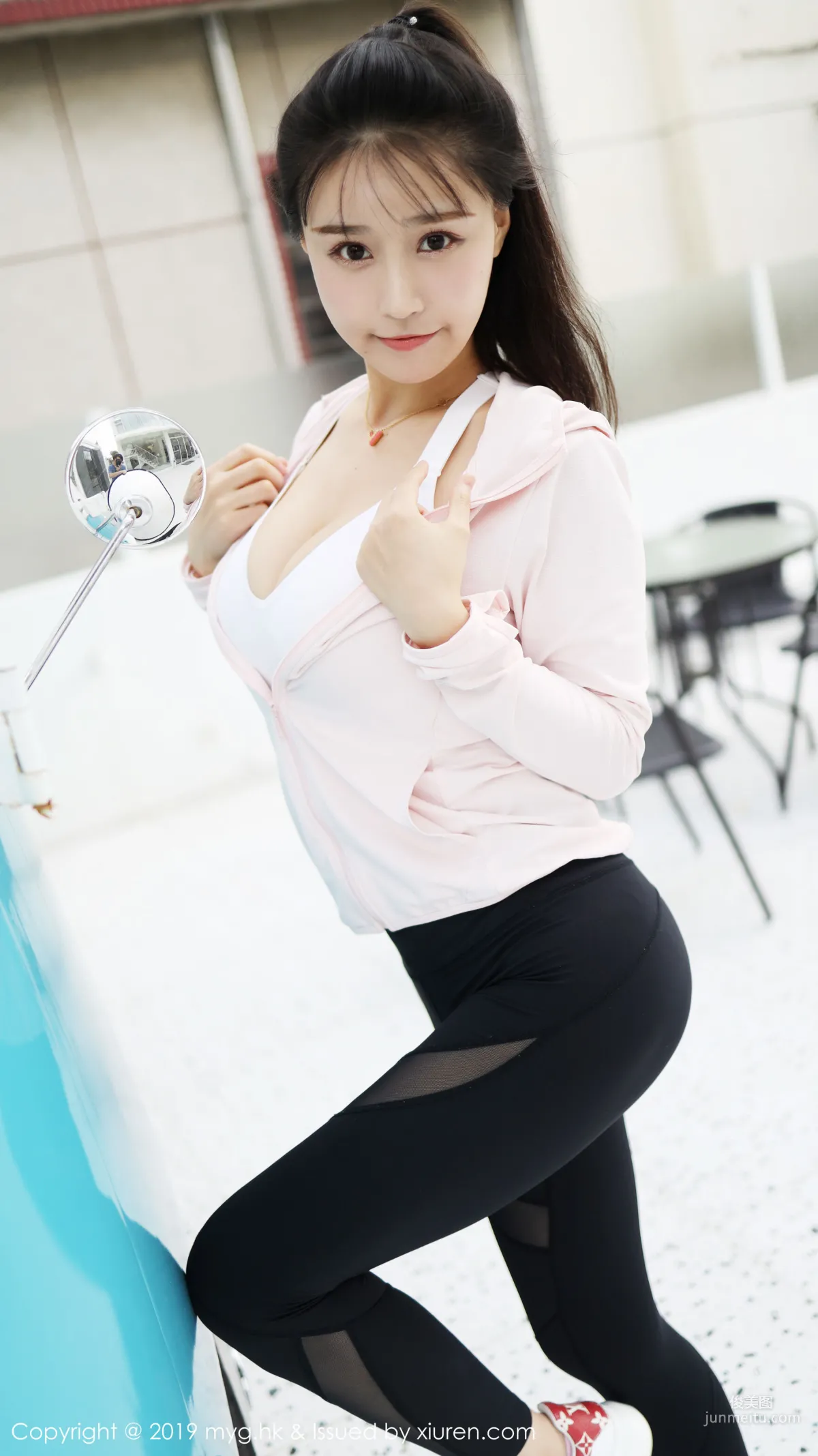 Flower Zhu Ke'er, Beautiful Curves Wrapped in Lace [MyGirl] Vol.387 Photo Set photo 7