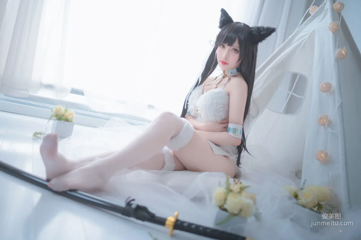 COSER Xiao Lulu Shika, Atago Doujin Fuli [COSPLAY Fuli] Photo Set photo 11