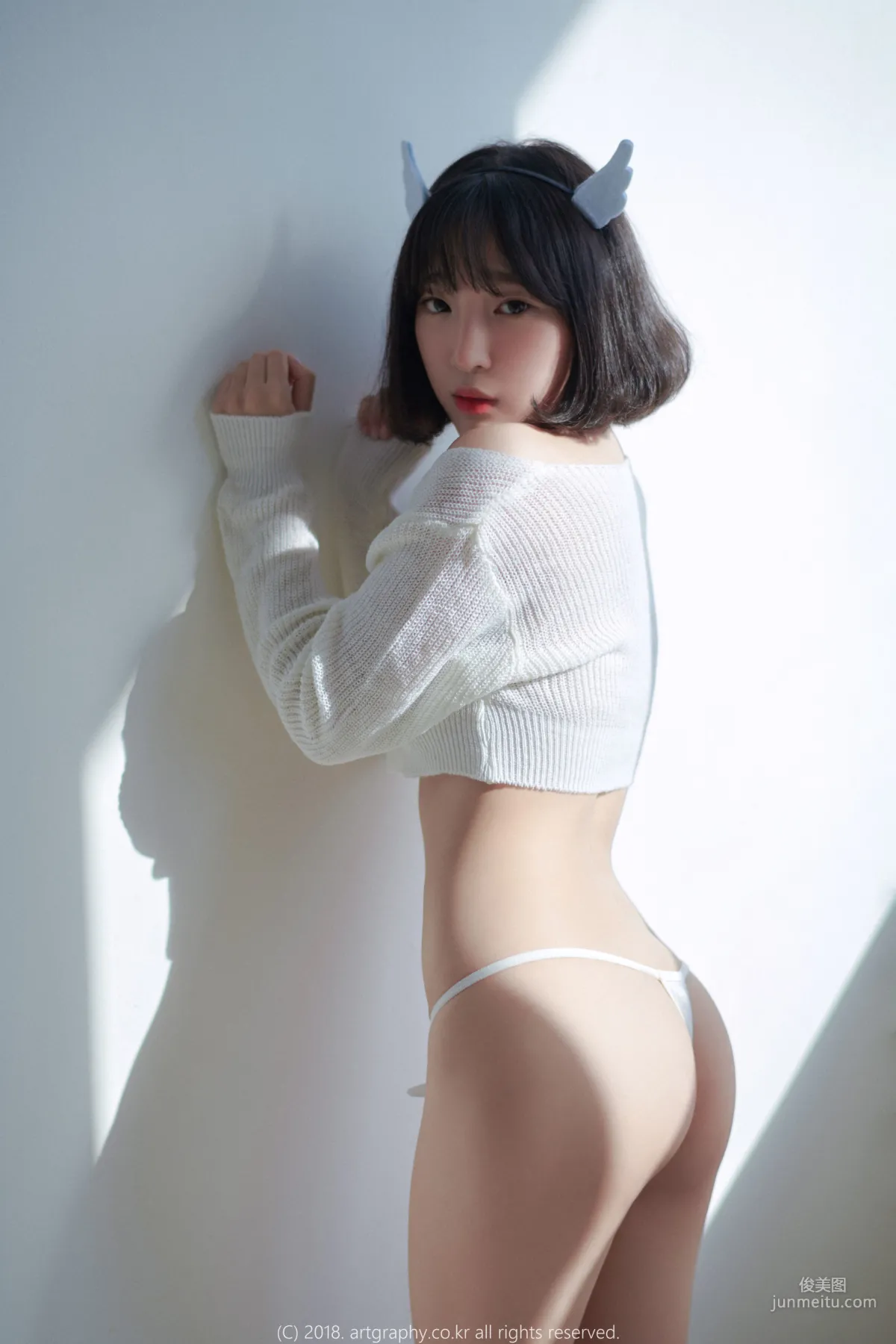 Jiang Renqing White Cat Girl + Cow Beauty [Web Idols] VOL.039 Photo Set photo 6