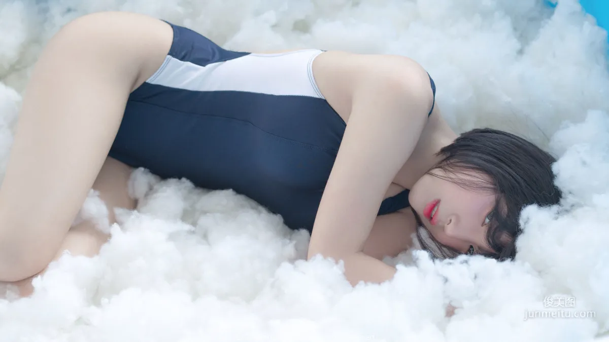 Girl Jiang Renqing, School Swimsuit and Balcony Private Shoot [ARTGRAVIA] VOL.045 Photo Set photo 3