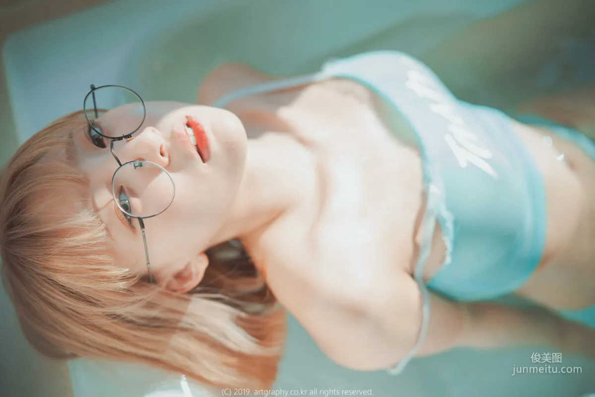 Big Bust Beauty Jiang Renqing, Lace Lingerie + Camisole [ARTGRAVIA] Photo Set photo 46