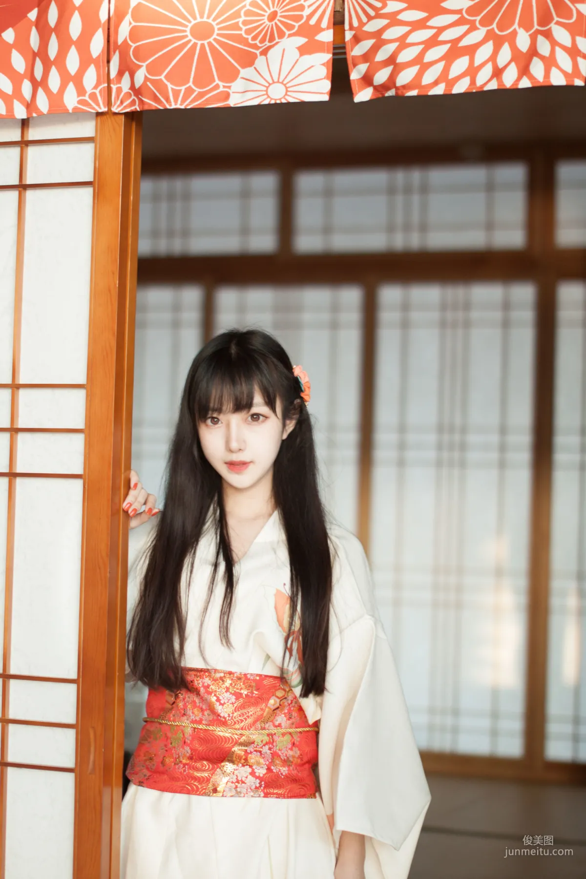 Shika Xiao Lulu, Kimono [Cosplay Fan Service] Photo Set photo 13