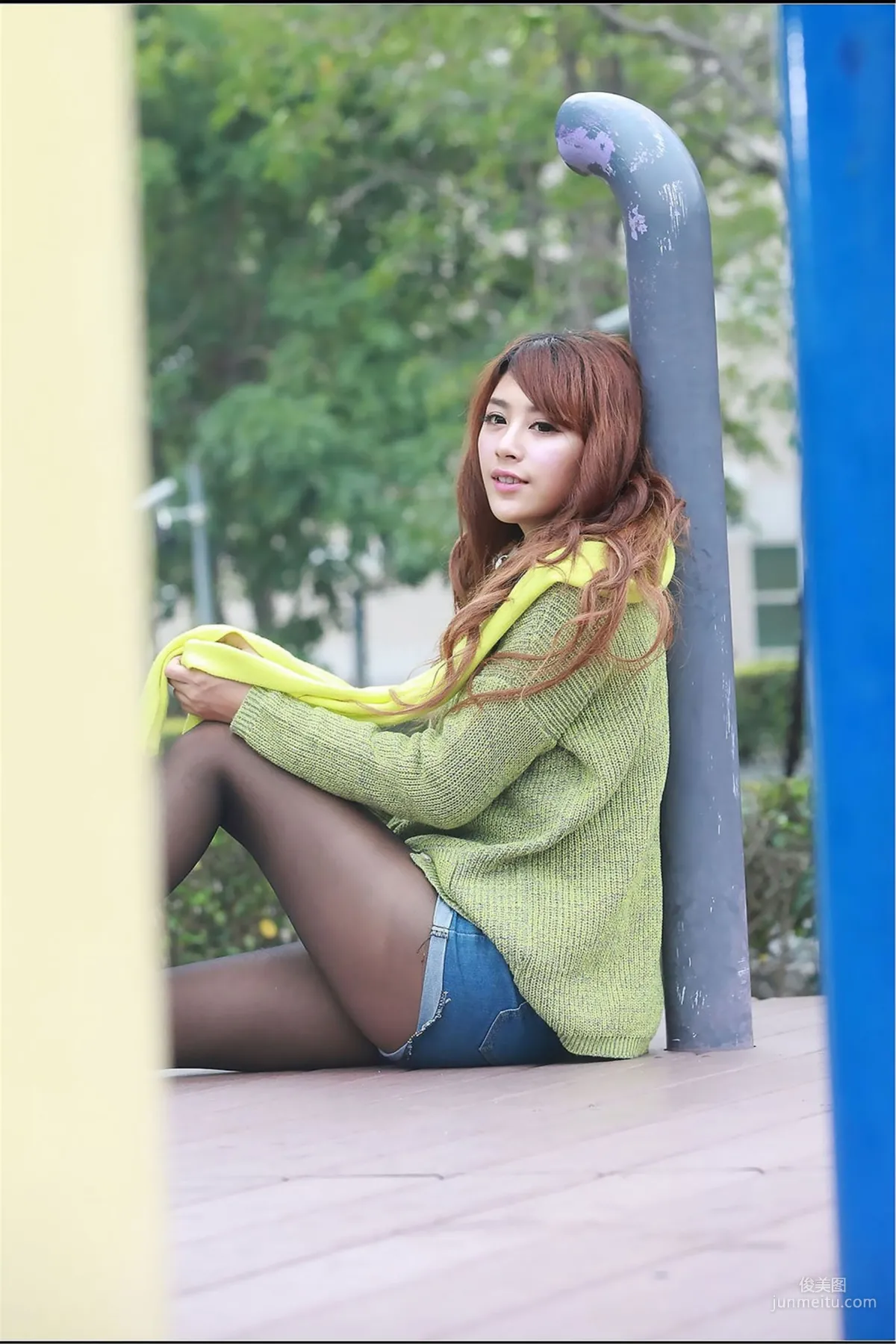 夏晴MISO《黑絲外拍》 [台灣美女] 寫真集 26