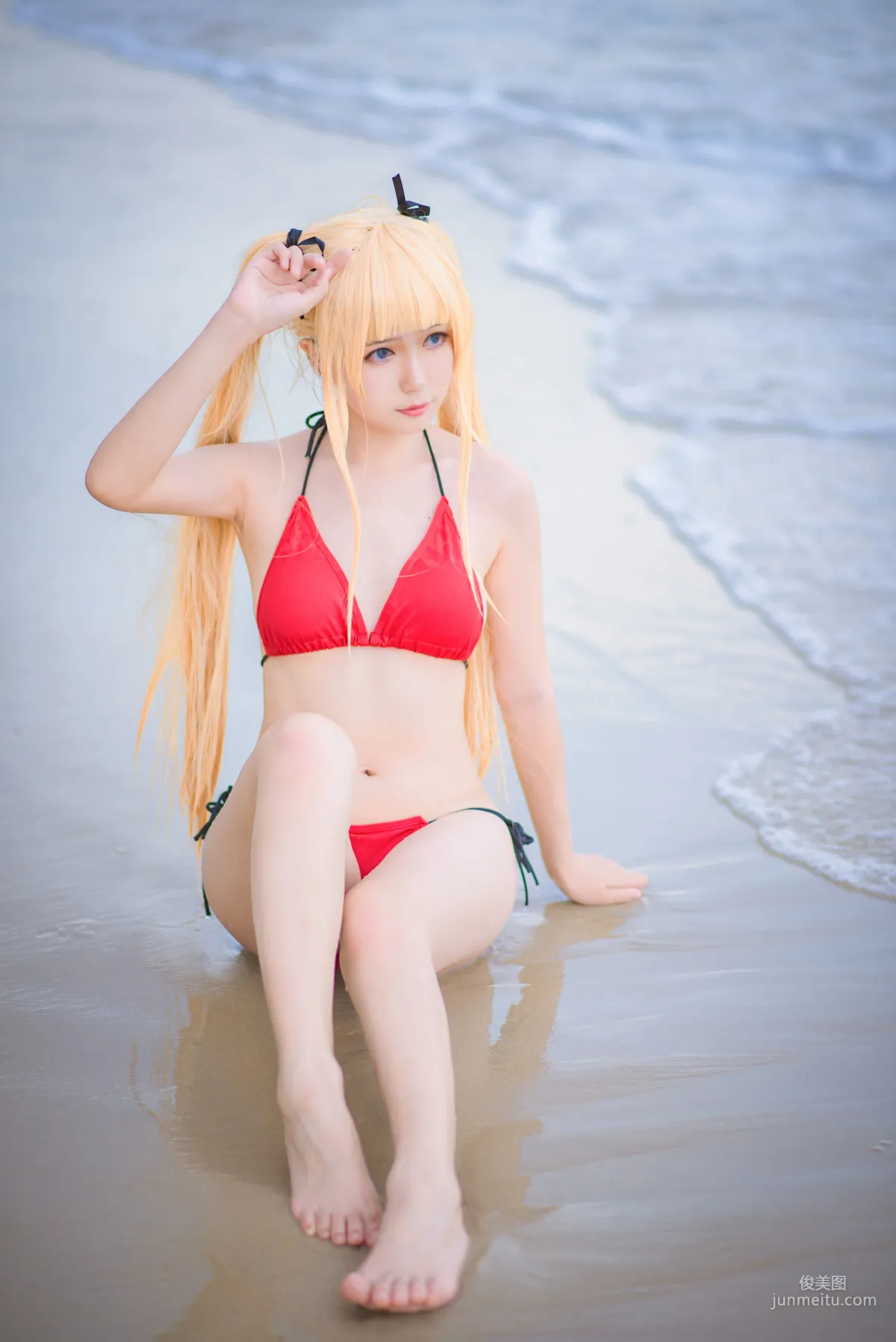 Baijin Saki Swimsuit [Sexy Cosplay] Photo Set photo 19