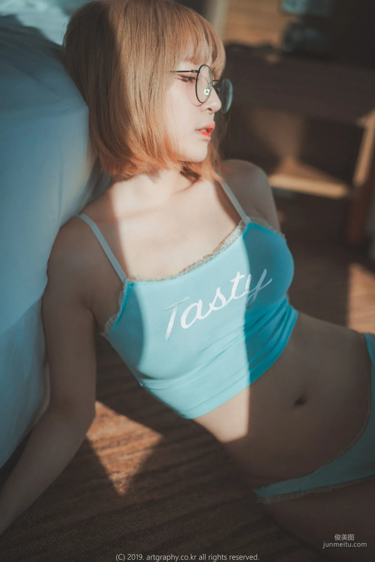 Big Bust Beauty Jiang Renqing, Lace Lingerie + Camisole [ARTGRAVIA] Photo Set photo 27