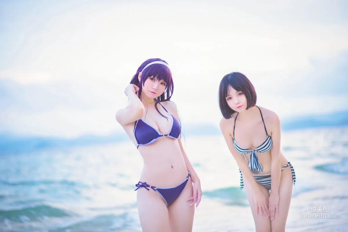 Baijin Saki Swimsuit [Sexy Cosplay] Photo Set photo 10