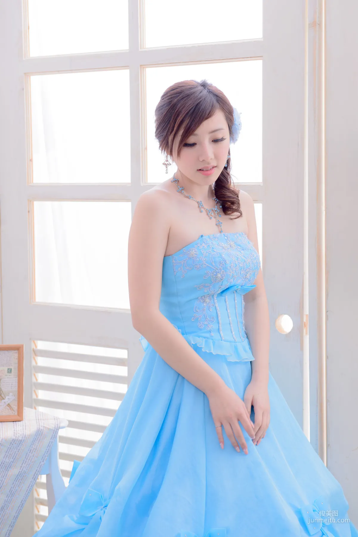陈思颖 《蓝白婚纱影集》 写真集25