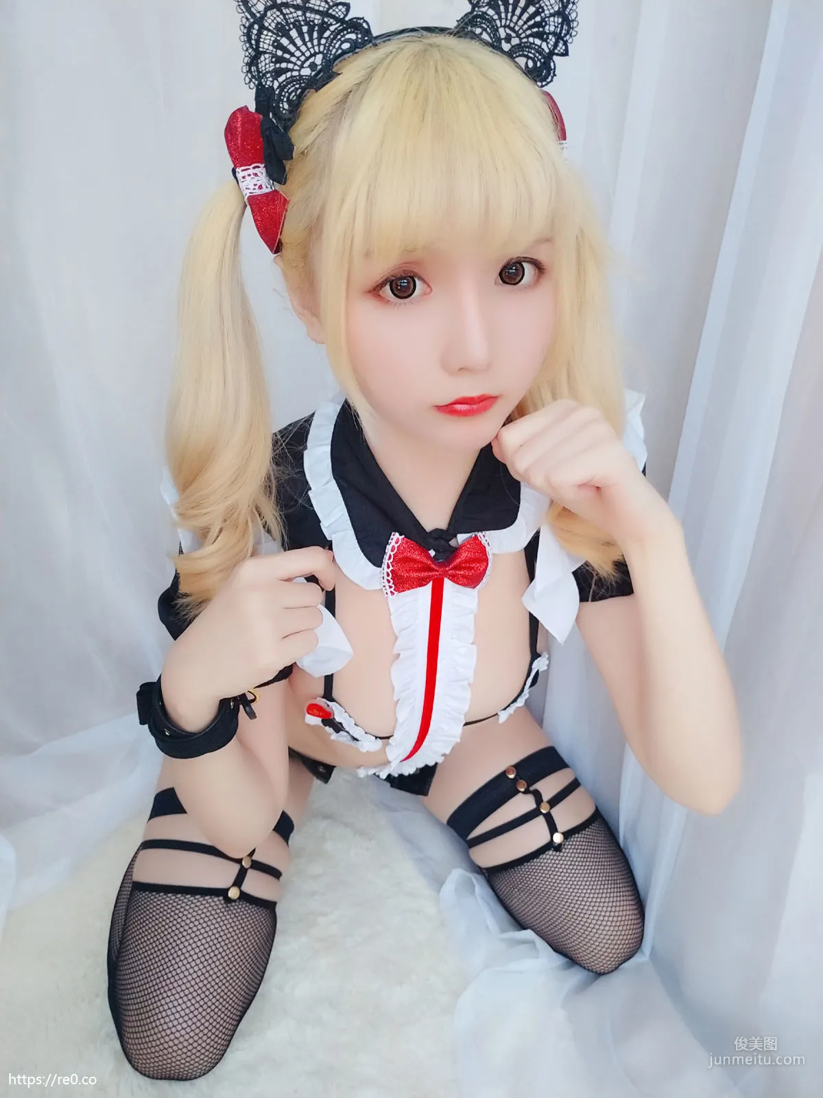 Xingzhi Chichi, Vigorous Maid Set, [Bonus COSPLAY] Photo Set photo 32