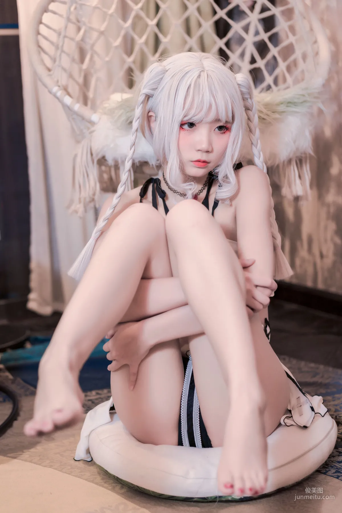 COSER五更百鬼 《黑白》 [COSPLAY美女] 写真集96