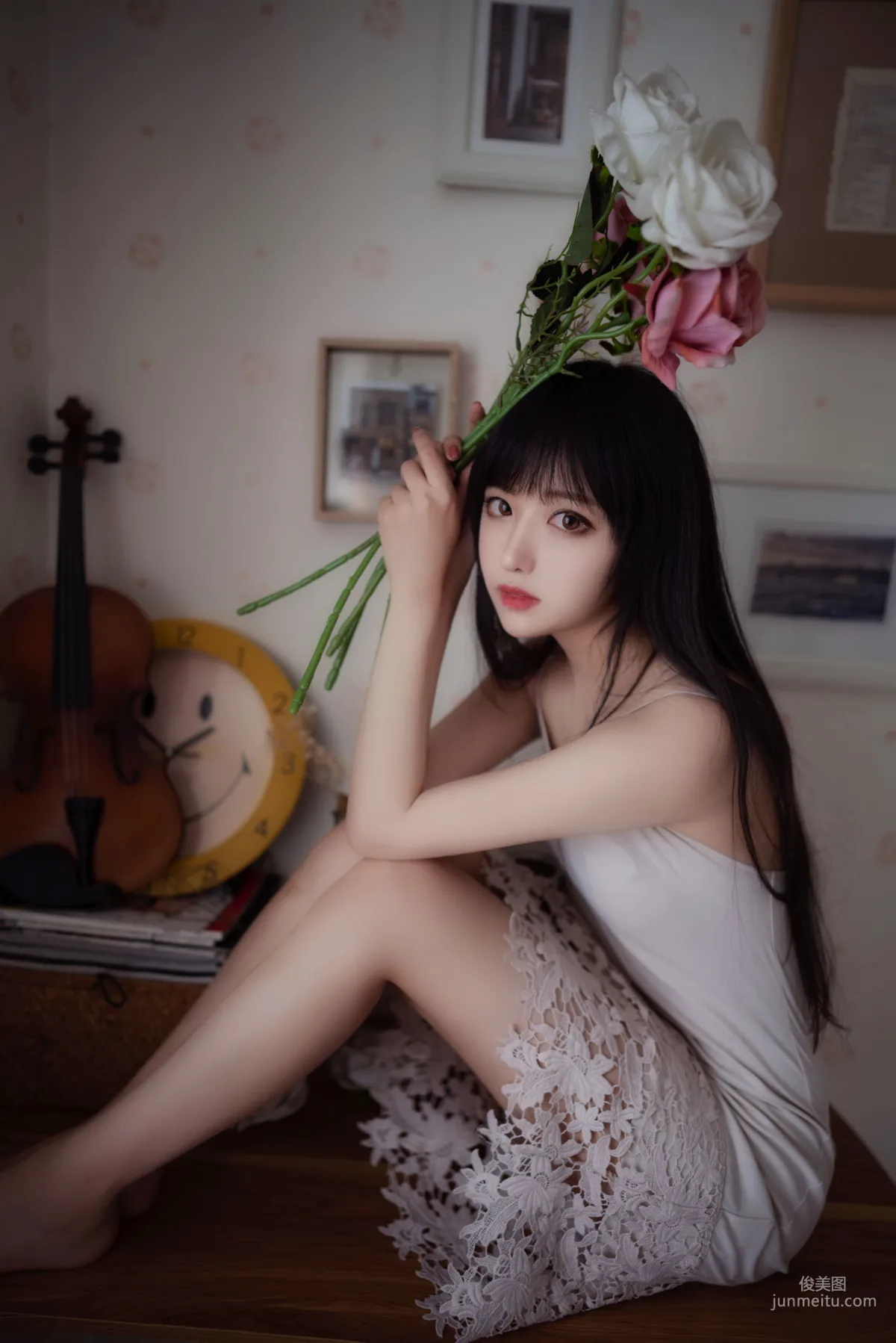 COSER Xiao Lulu Shika, Long-Haired Girl [Cosplay] Photo Set photo 11