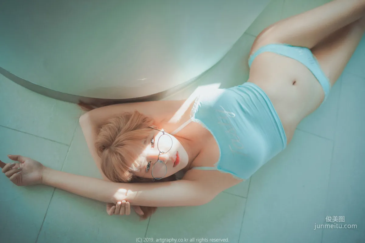 Big Bust Beauty Jiang Renqing, Lace Lingerie + Camisole [ARTGRAVIA] Photo Set photo 38