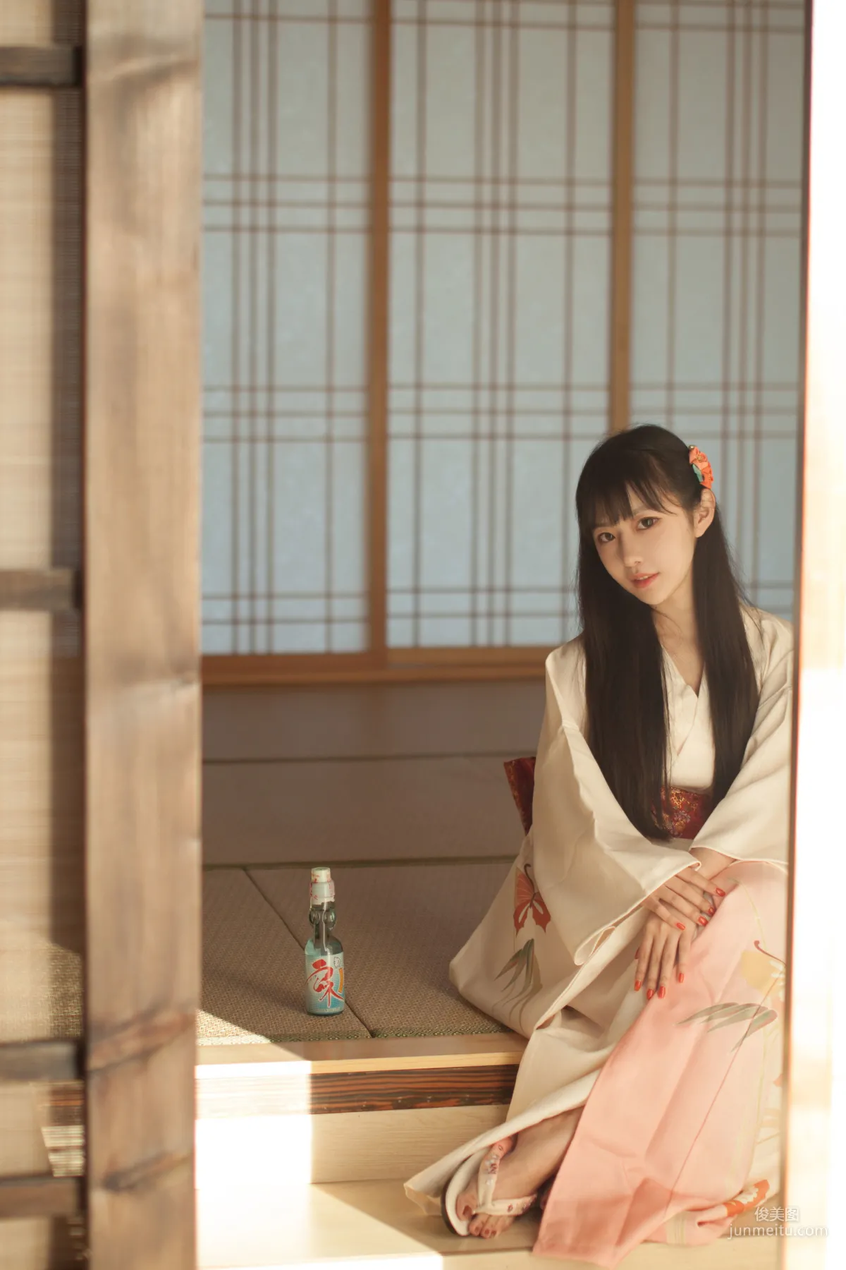 Shika Xiao Lulu, Kimono [Cosplay Fan Service] Photo Set photo 6