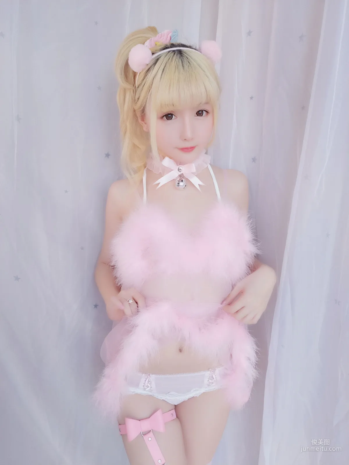 Xingzhi Chichi, Strawberry Pajamas Set, [Welfare COSPLAY] Photo Set photo 12