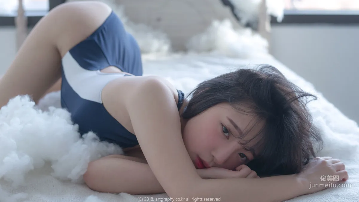 Girl Jiang Renqing, School Swimsuit and Balcony Private Shoot [ARTGRAVIA] VOL.045 Photo Set photo 8
