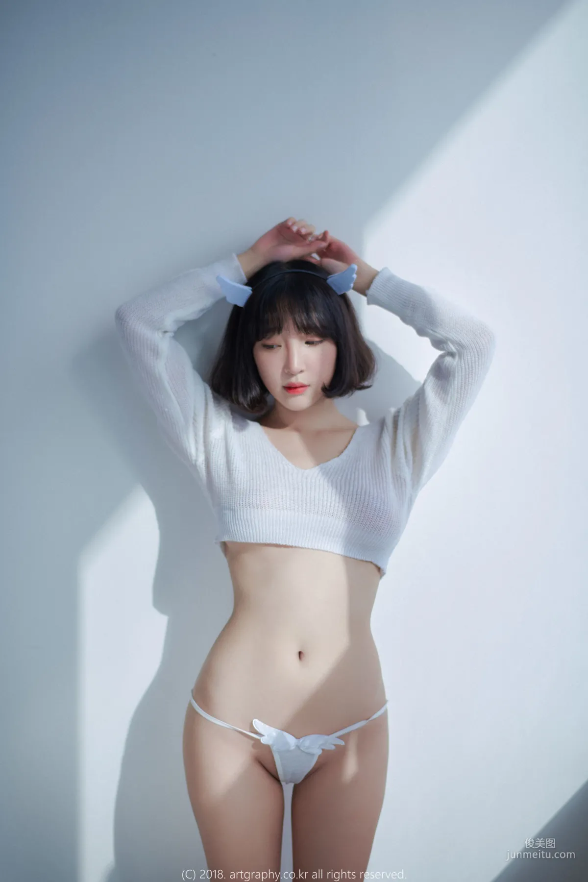 Jiang Renqing White Cat Girl + Cow Beauty [Web Idols] VOL.039 Photo Set photo 3