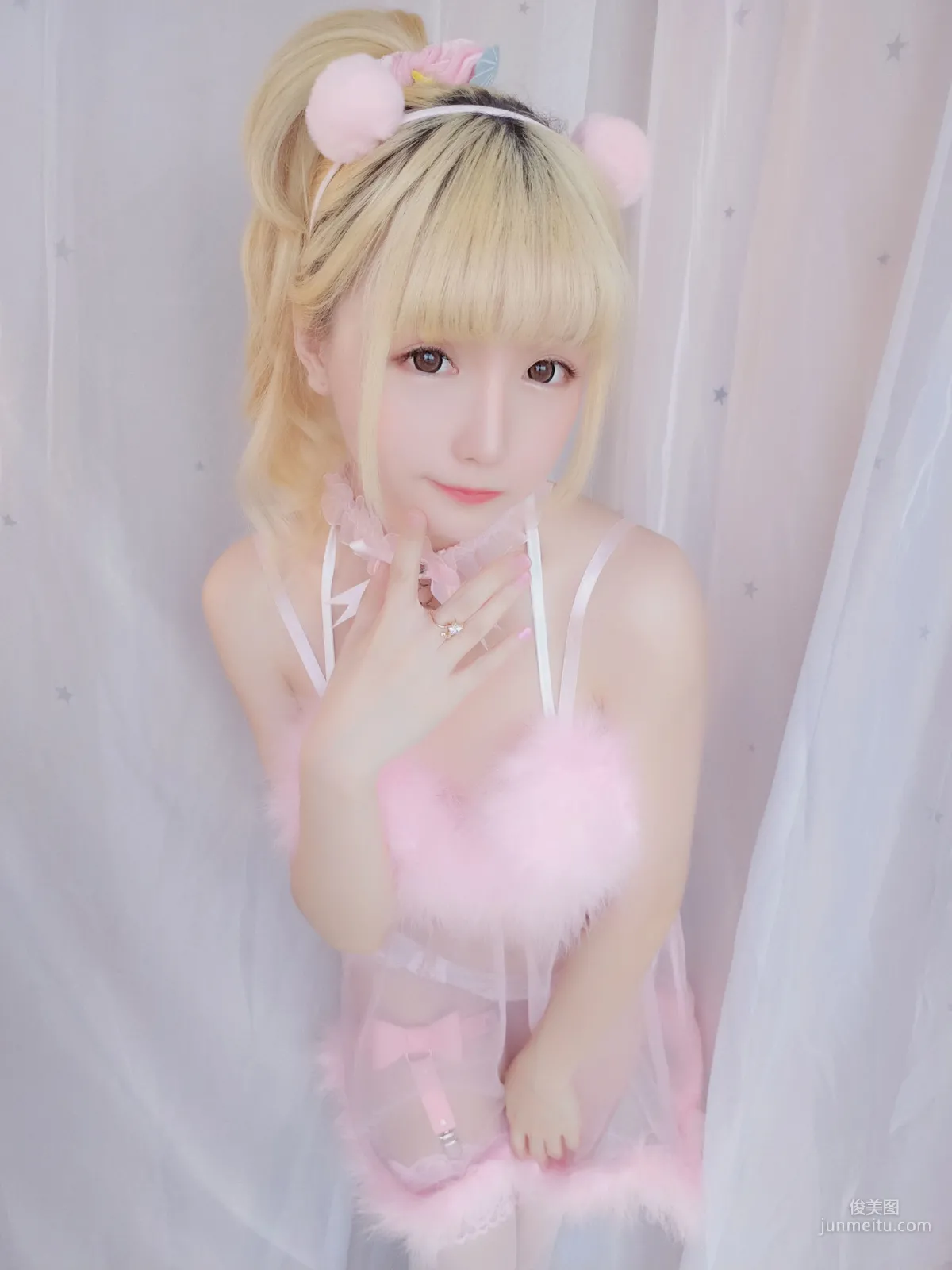 Xingzhi Chichi, Strawberry Pajamas Set, [Welfare COSPLAY] Photo Set photo 11