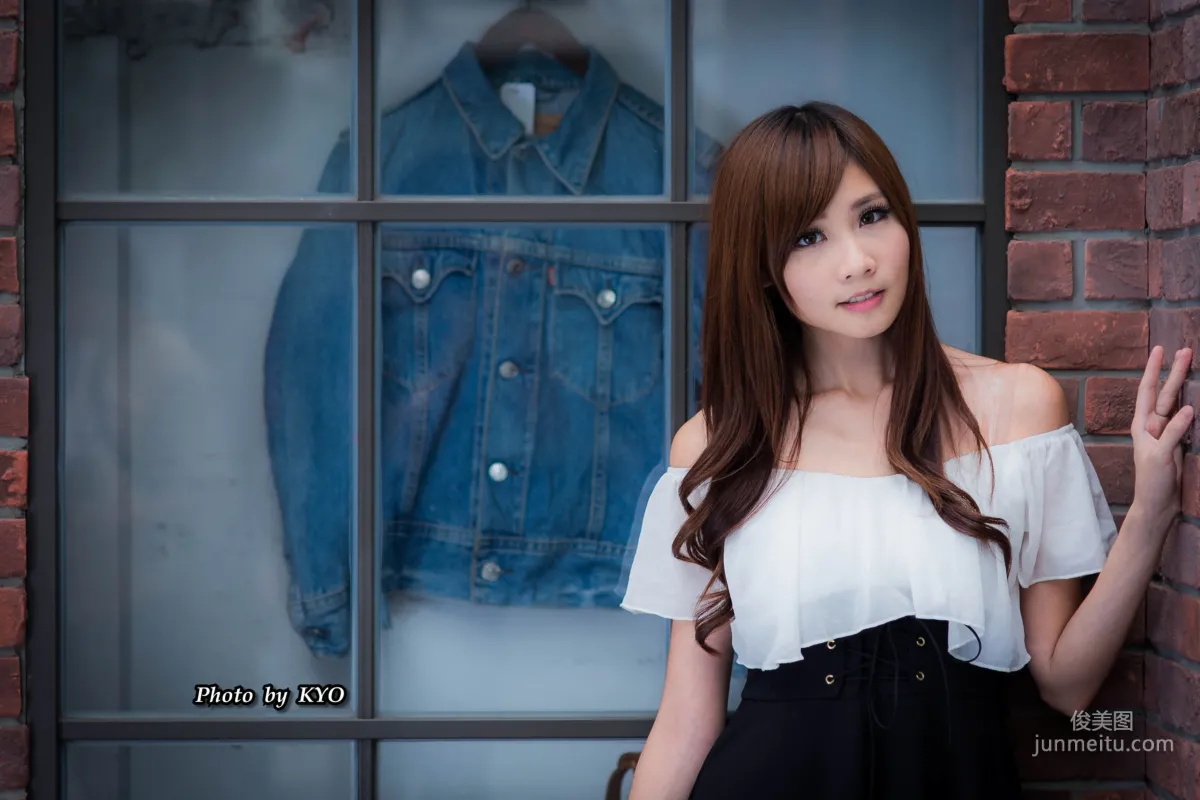 Zhang Yazhu Chu, Blooming in Zhongxiao Dunhua Outdoor Shoot Photo Set photo 13