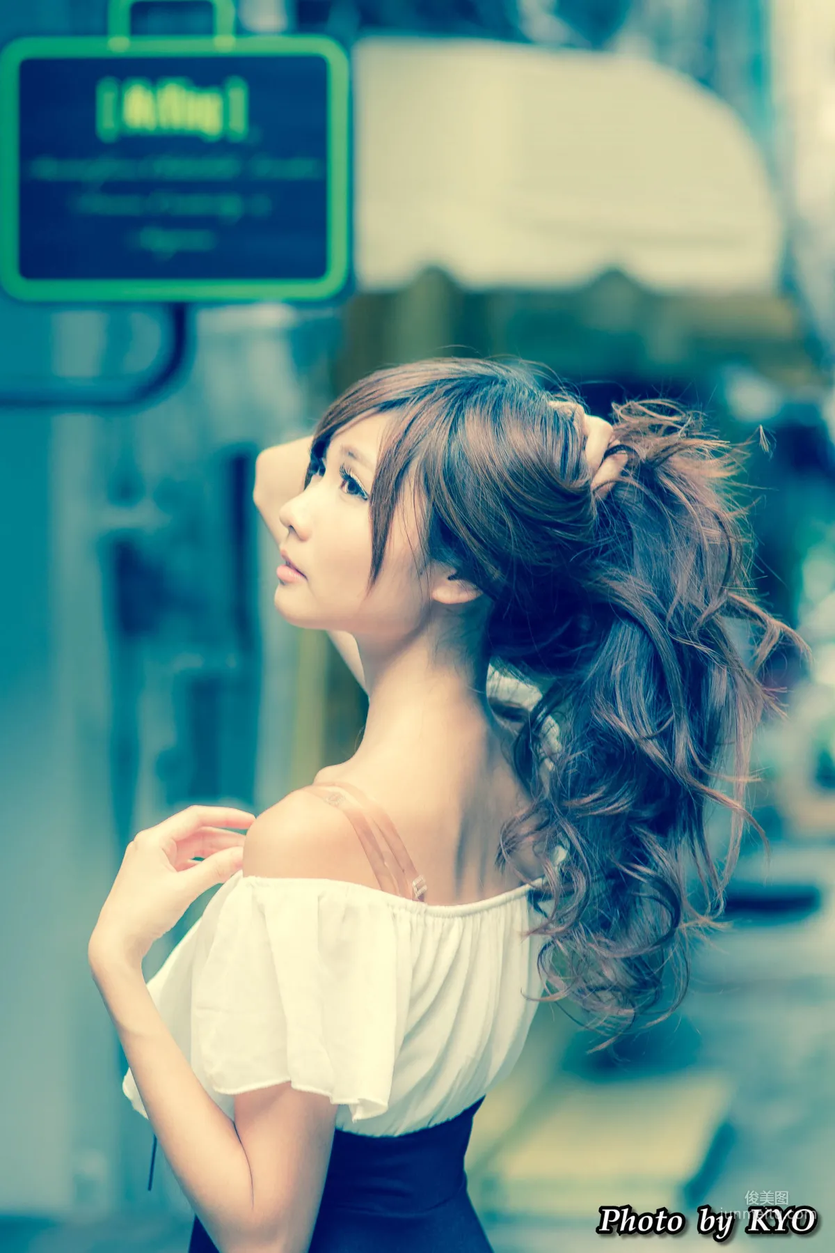 Zhang Yazhu Chu, Blooming in Zhongxiao Dunhua Outdoor Shoot Photo Set photo 21