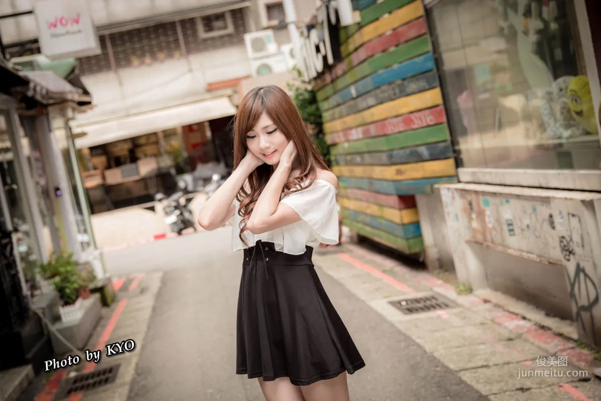 Zhang Yazhu Chu, Blooming in Zhongxiao Dunhua Outdoor Shoot Photo Set photo 28