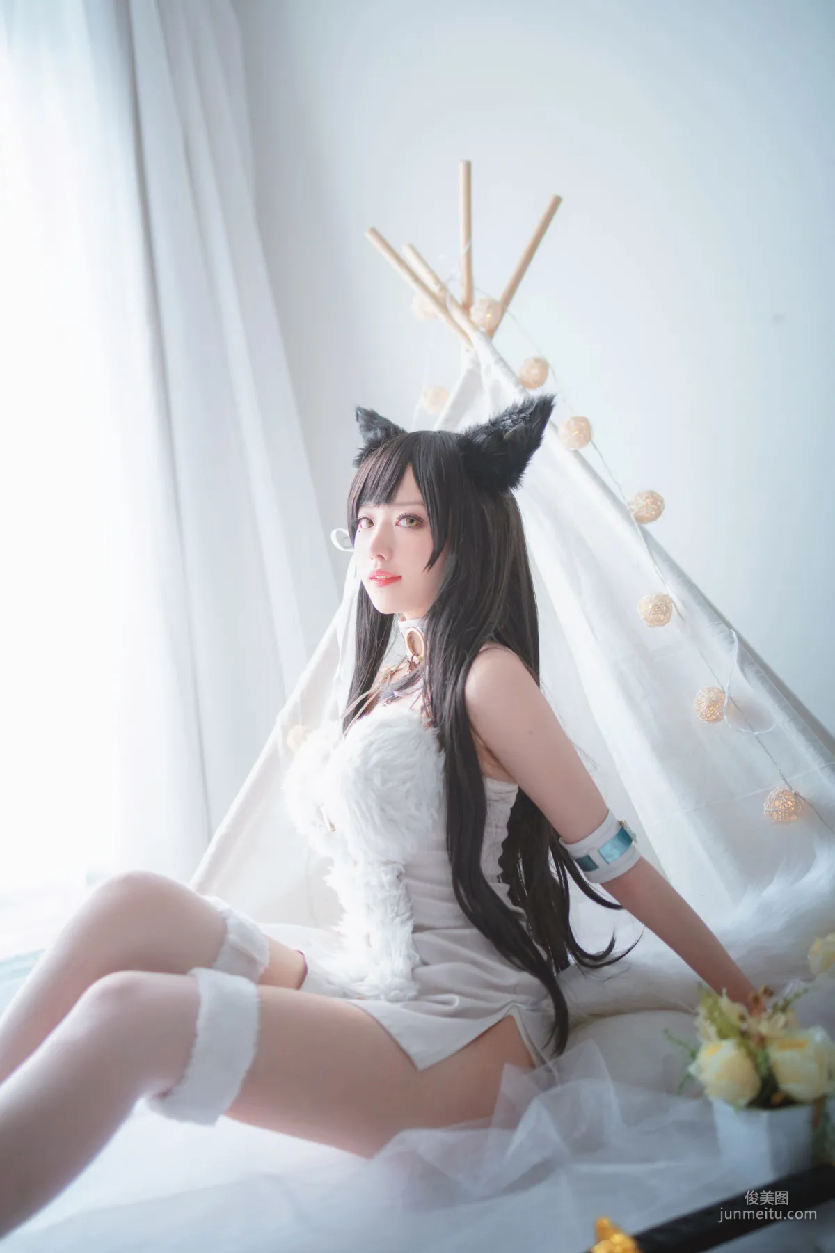 COSER Xiao Lulu Shika, Atago Doujin Fuli [COSPLAY Fuli] Photo Set photo 17