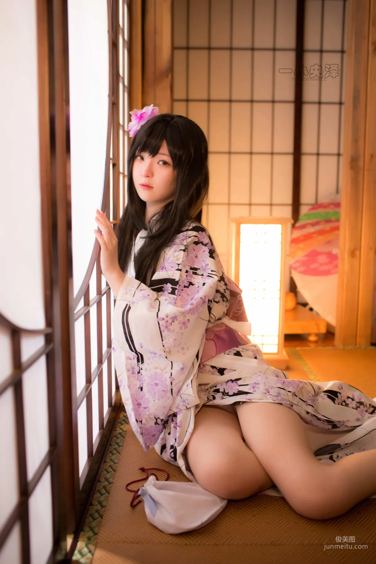 一小央泽 《和服短袜》  [COSPLAY美女] 写真集8