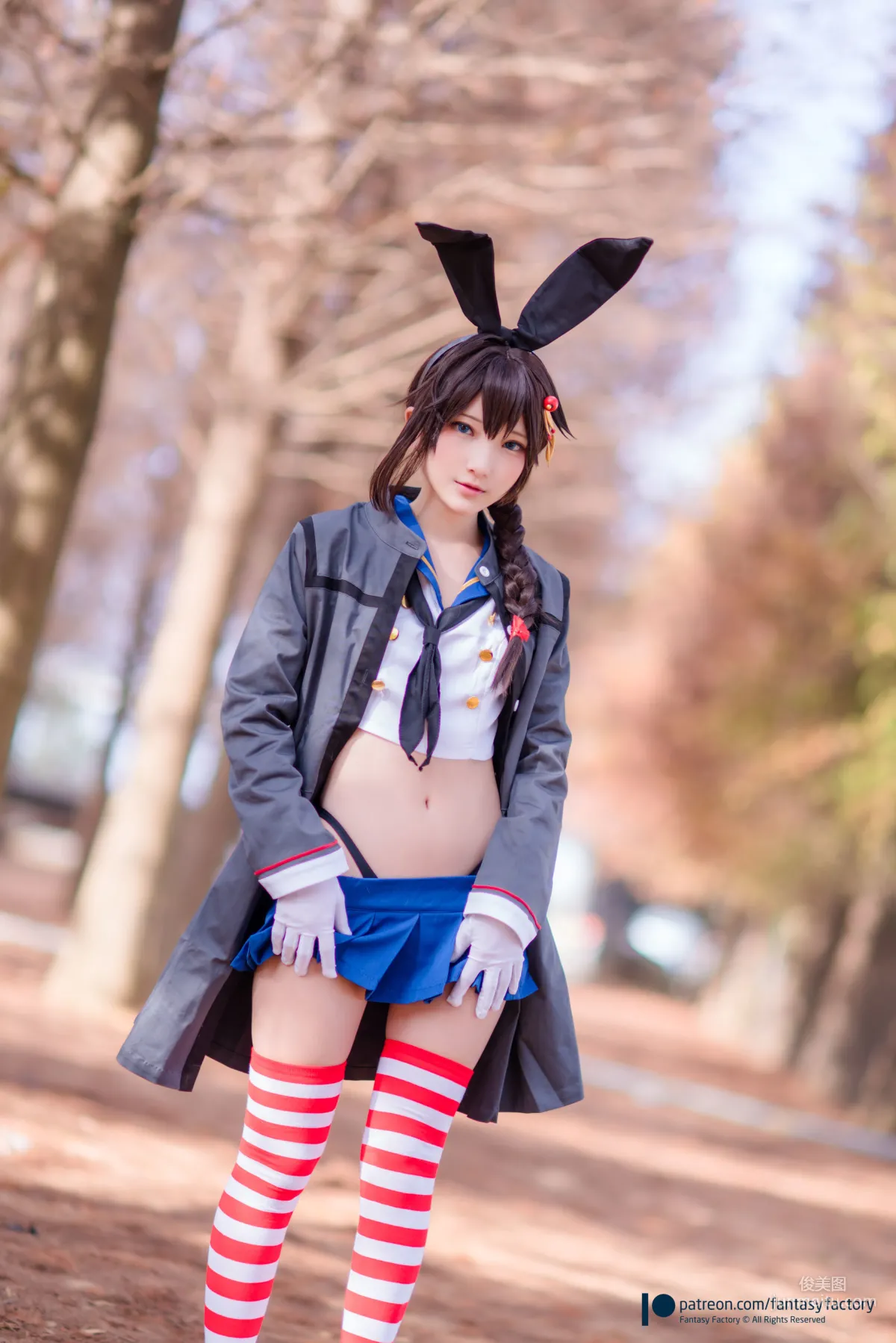 COSER小丁《JK制服+水手小兔外拍》 [Fantasy Factory] 写真集3