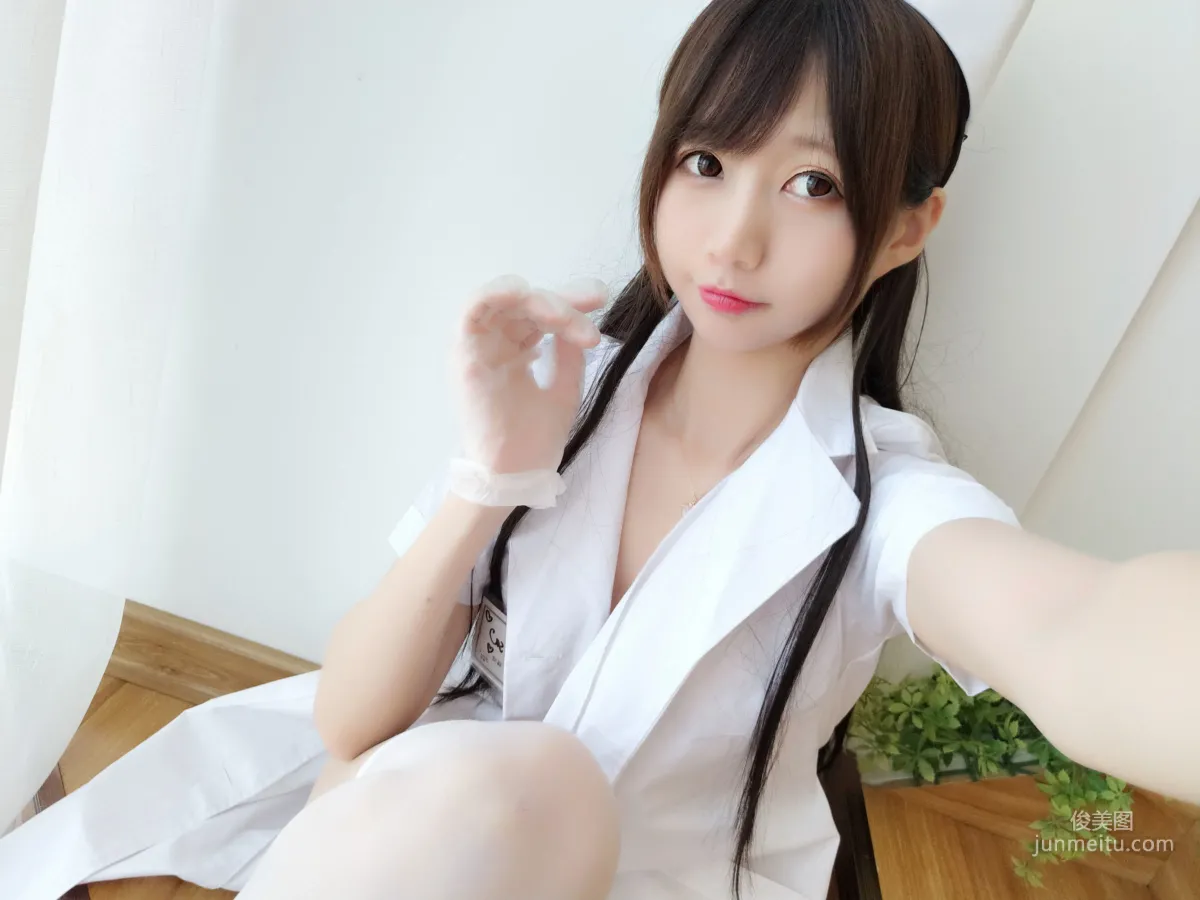 NAGISA Mo Wumiao Self-Shoot Series White Stockings Nurse [Cosplay Beauty] Photo Set photo 23
