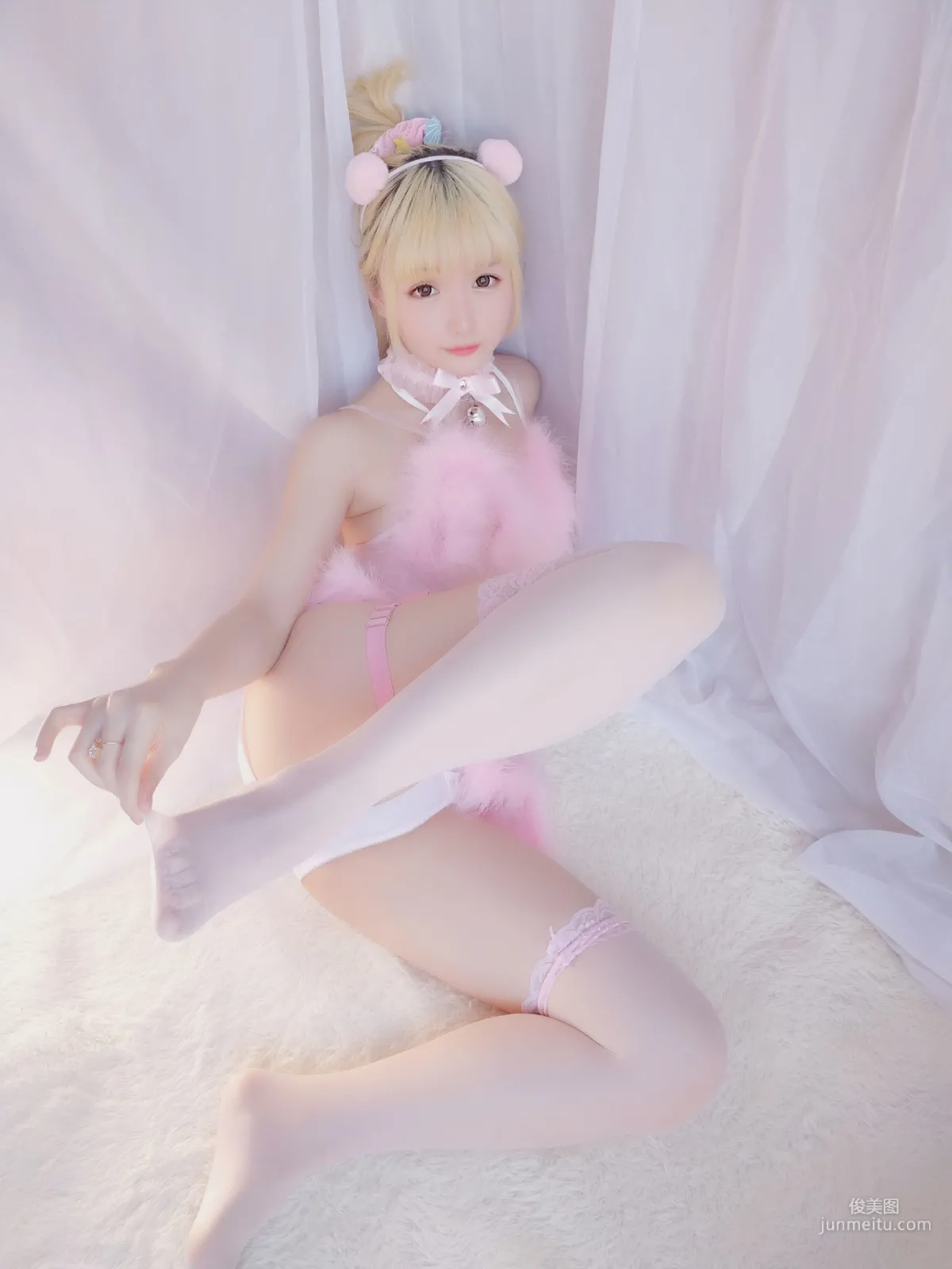 Xingzhi Chichi, Strawberry Pajamas Set, [Welfare COSPLAY] Photo Set photo 43