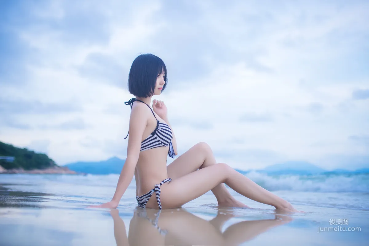 Baijin Saki Swimsuit [Sexy Cosplay] Photo Set photo 9