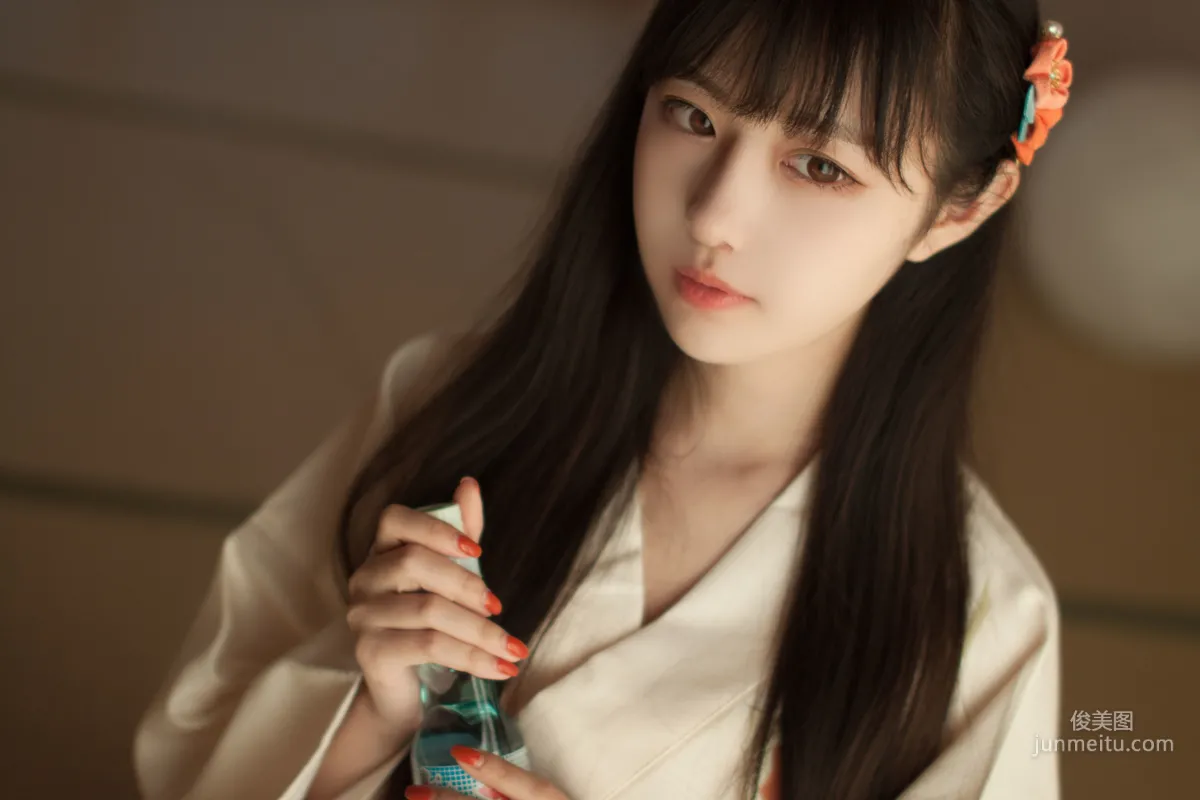 Shika Xiao Lulu, Kimono [Cosplay Fan Service] Photo Set photo 5