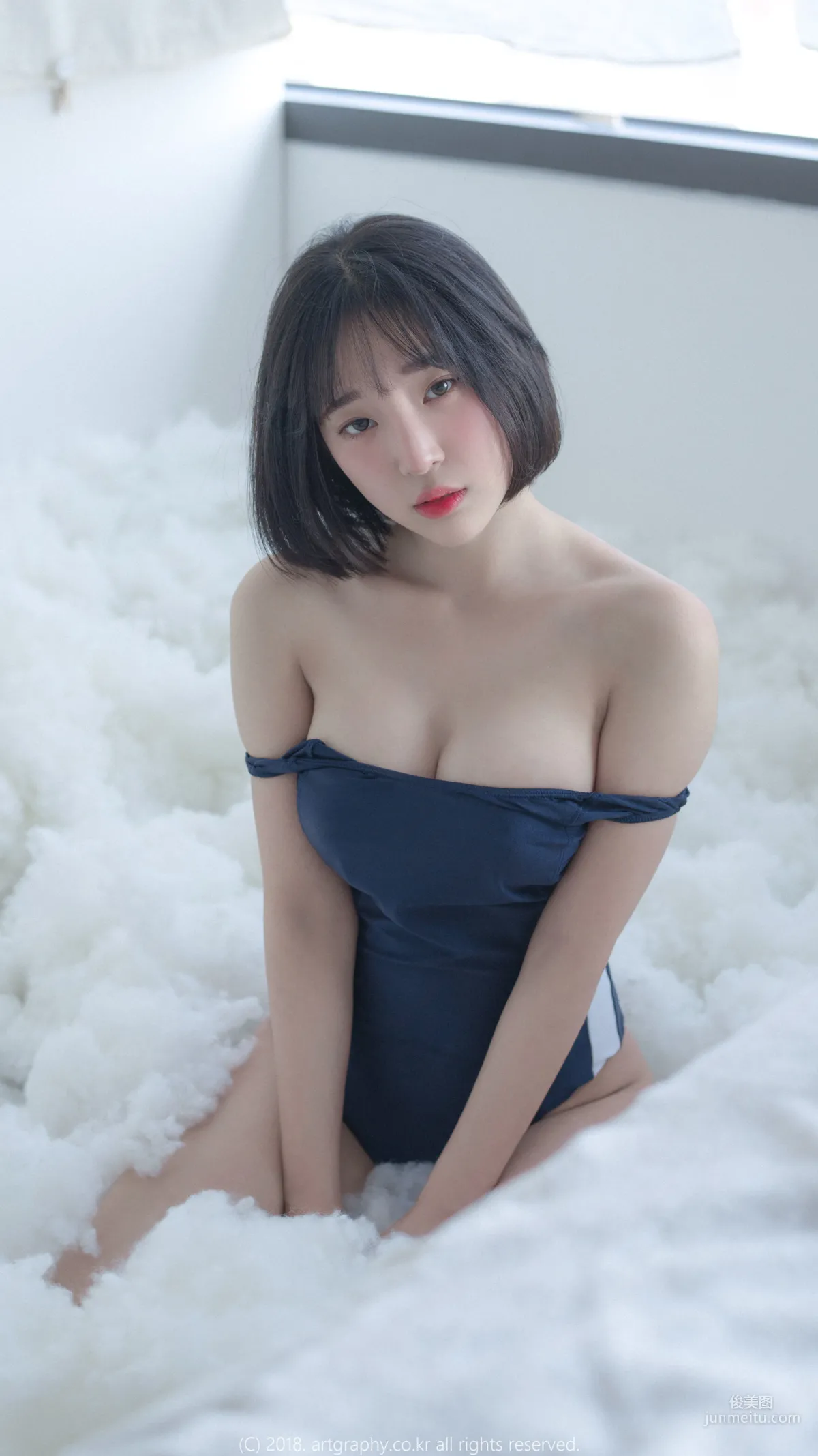 Girl Jiang Renqing, School Swimsuit and Balcony Private Shoot [ARTGRAVIA] VOL.045 Photo Set photo 10