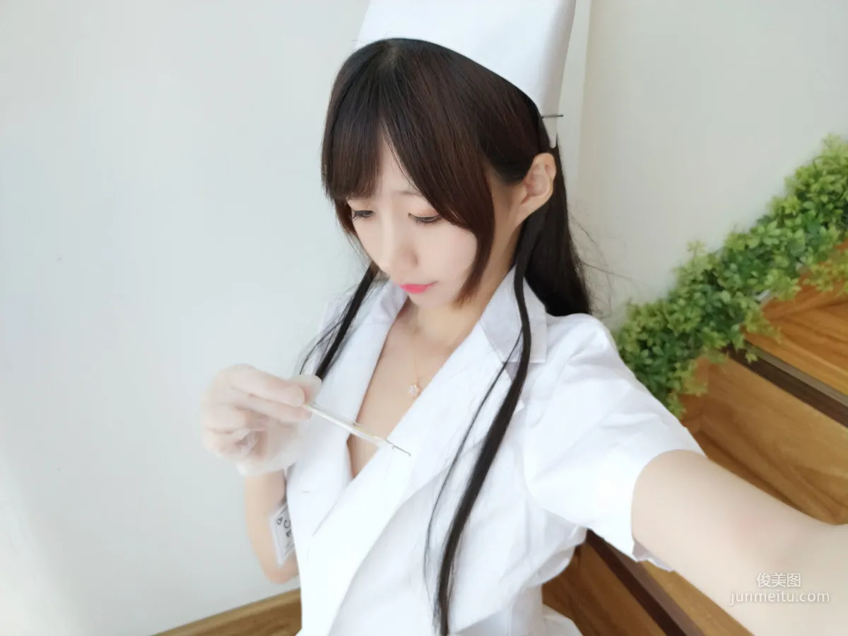 NAGISA Mo Wumiao Self-Shoot Series White Stockings Nurse [Cosplay Beauty] Photo Set photo 20