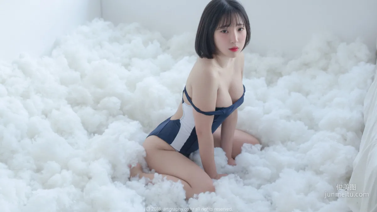 Girl Jiang Renqing, School Swimsuit and Balcony Private Shoot [ARTGRAVIA] VOL.045 Photo Set photo 11