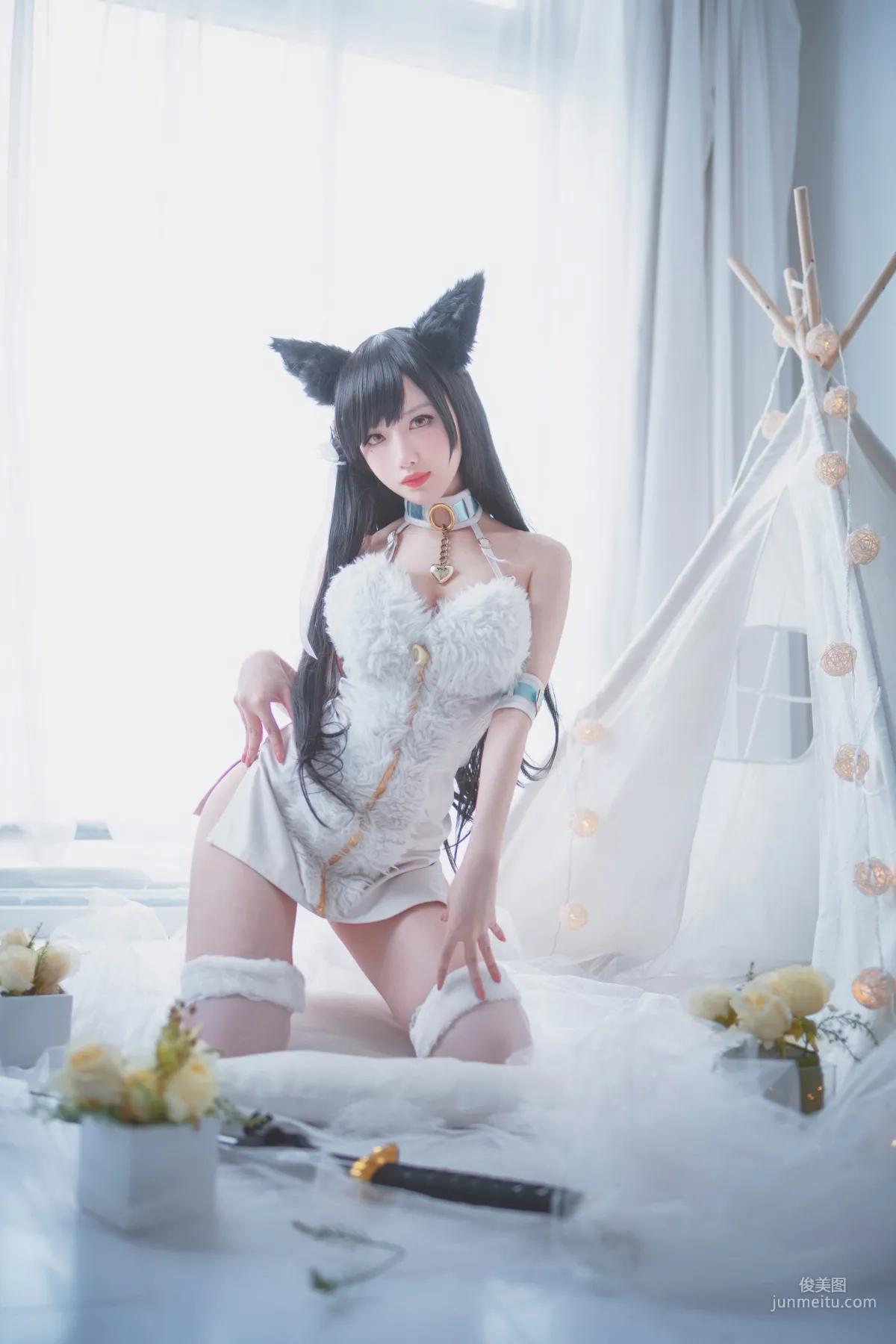 COSER Xiao Lulu Shika, Atago Doujin Fuli [COSPLAY Fuli] Photo Set photo 6