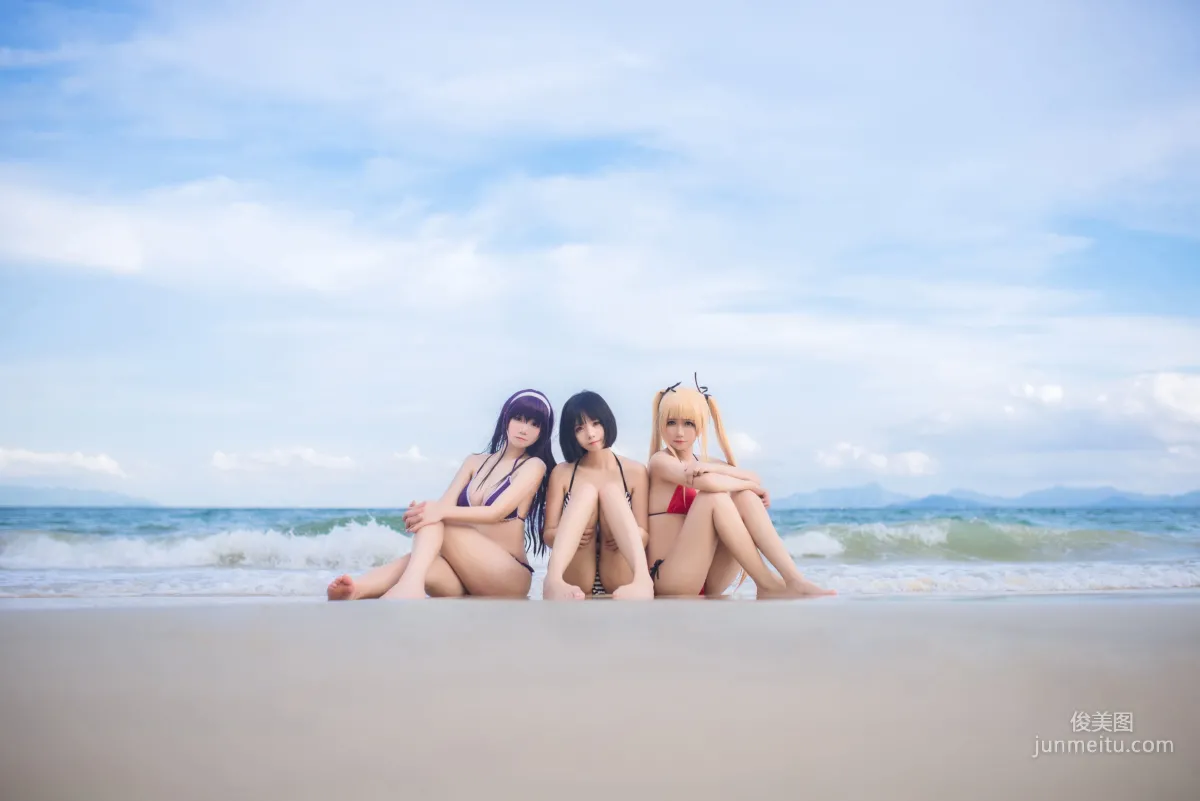 Baijin Saki Swimsuit [Sexy Cosplay] Photo Set photo 15