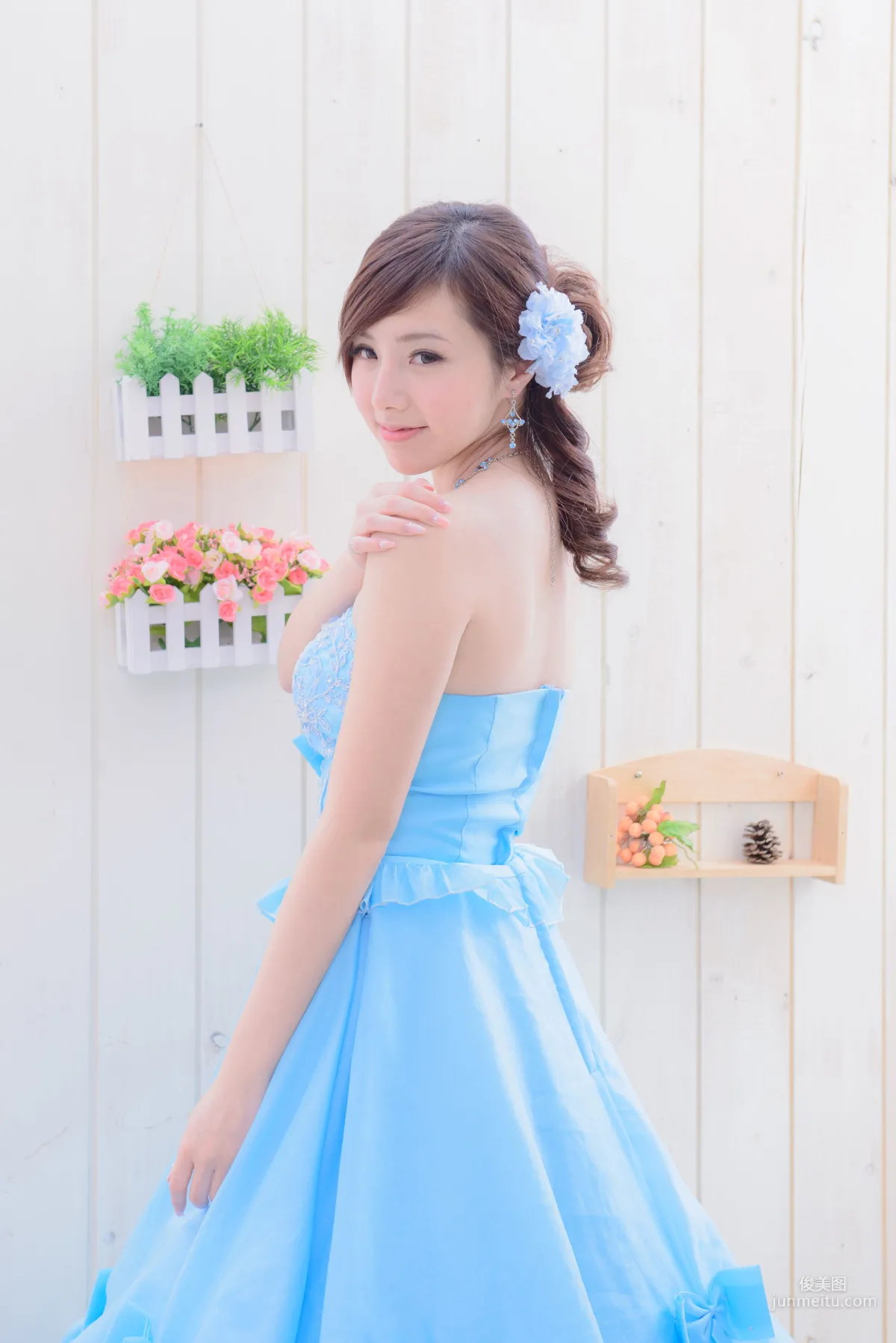陈思颖 《蓝白婚纱影集》 写真集11