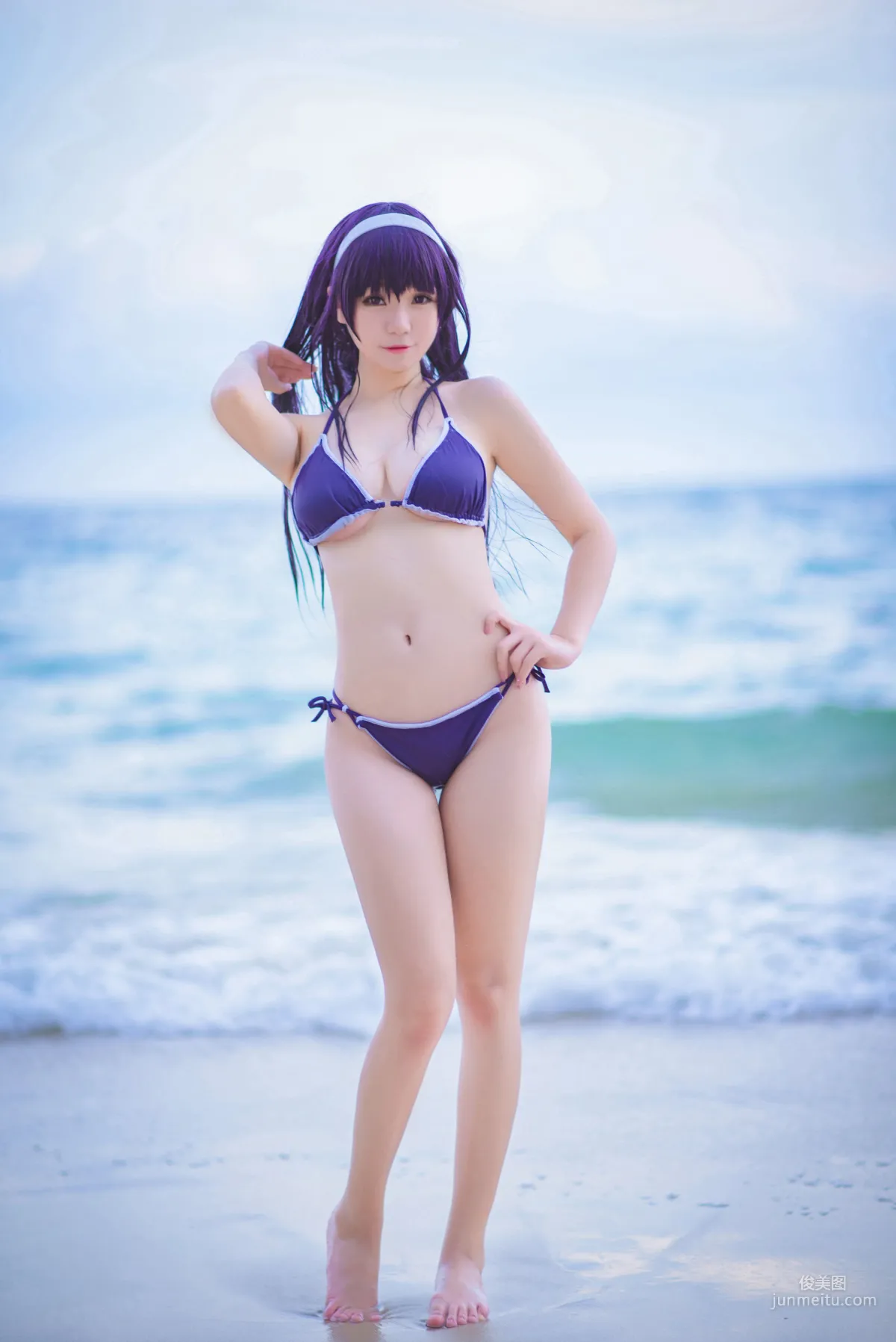 Baijin Saki Swimsuit [Sexy Cosplay] Photo Set photo 20