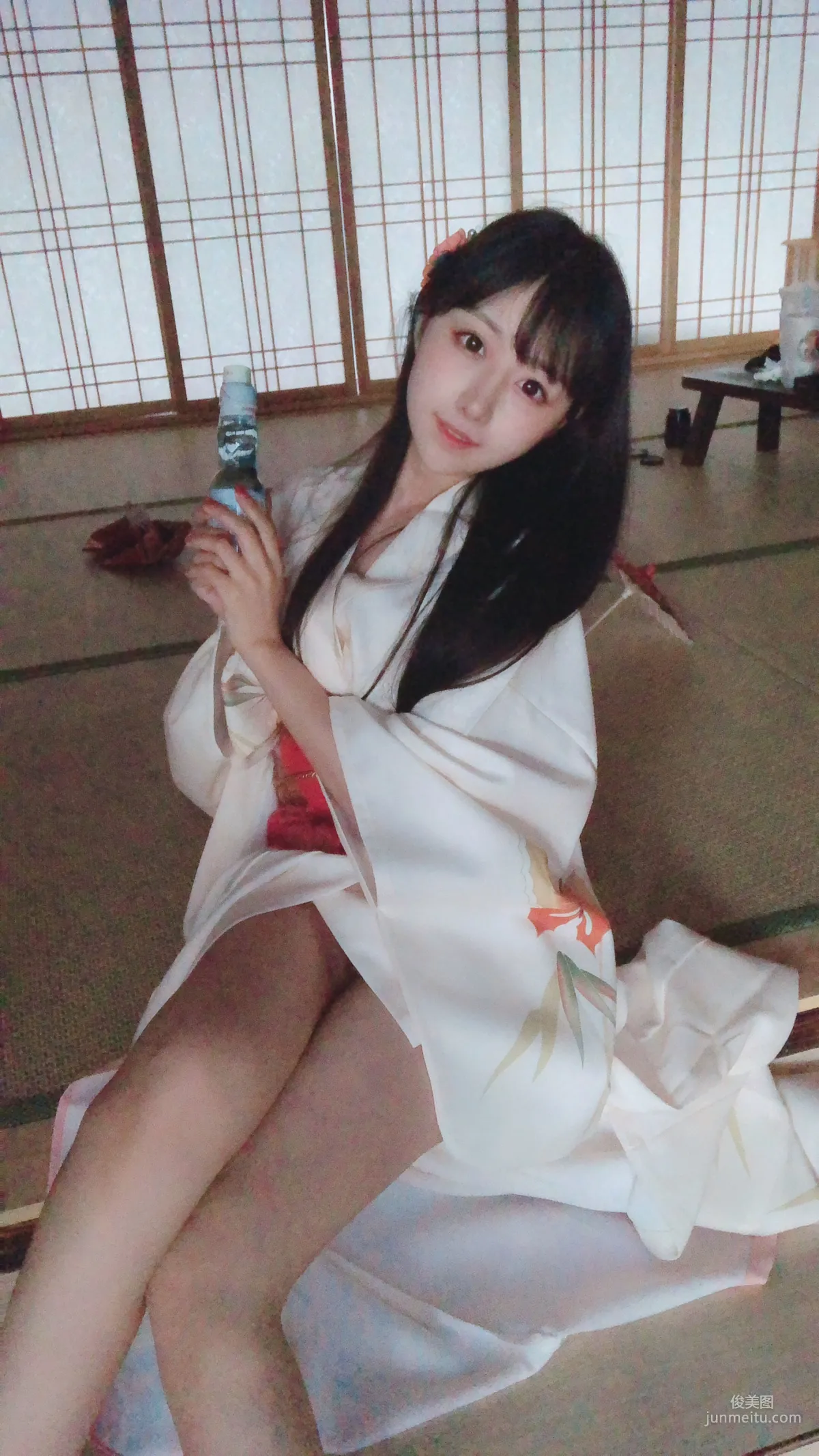 Shika Xiao Lulu, Kimono [Cosplay Fan Service] Photo Set photo 17