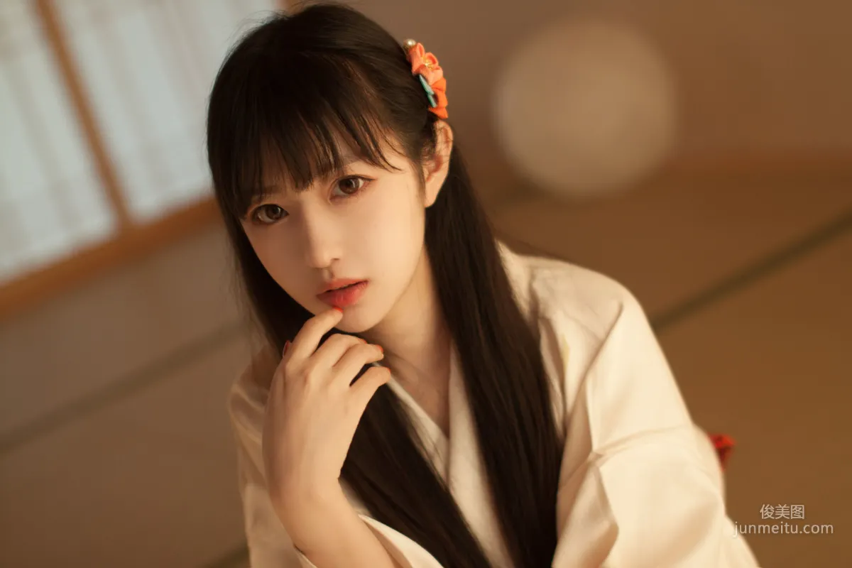 Shika Xiao Lulu, Kimono [Cosplay Fan Service] Photo Set photo 7