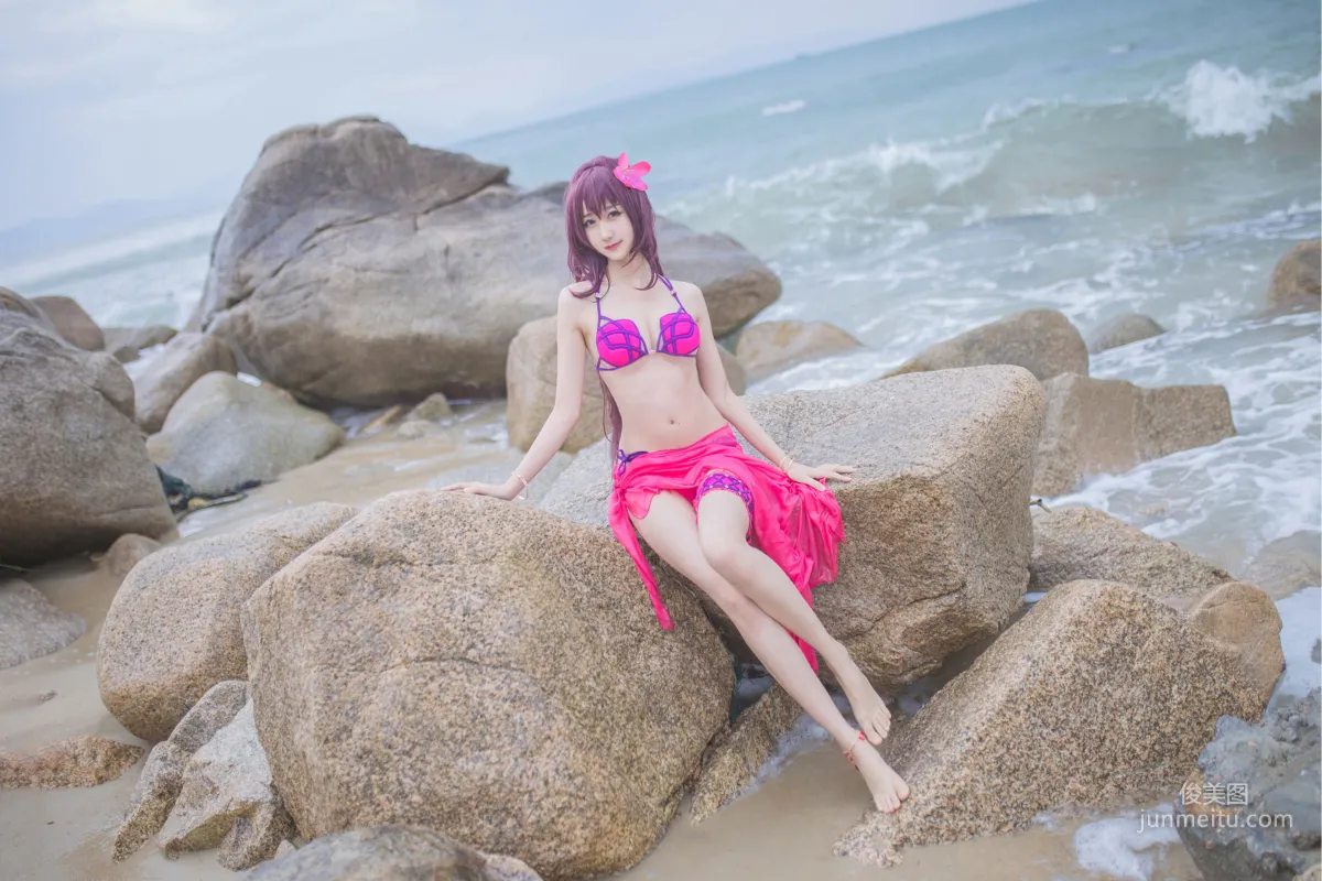 木绵绵OwO《沙滩斯卡哈》 [COSER美女] 写真集7