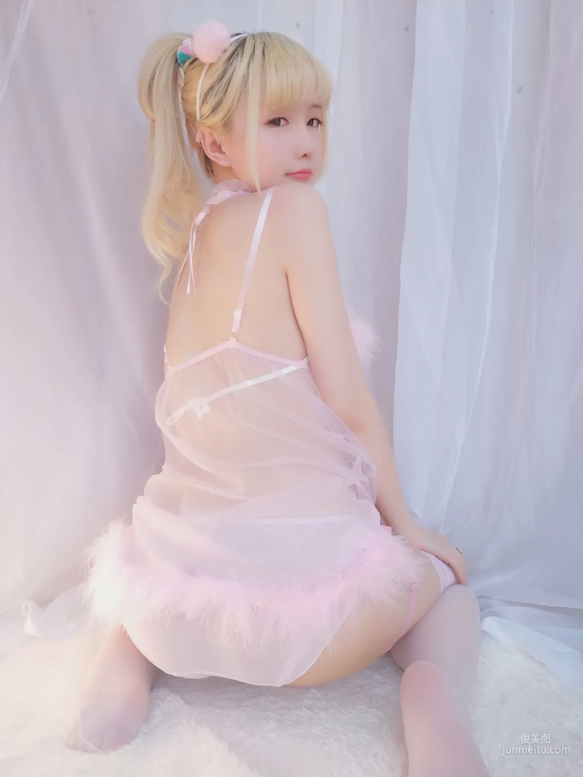 Xingzhi Chichi, Strawberry Pajamas Set, [Welfare COSPLAY] Photo Set photo 59