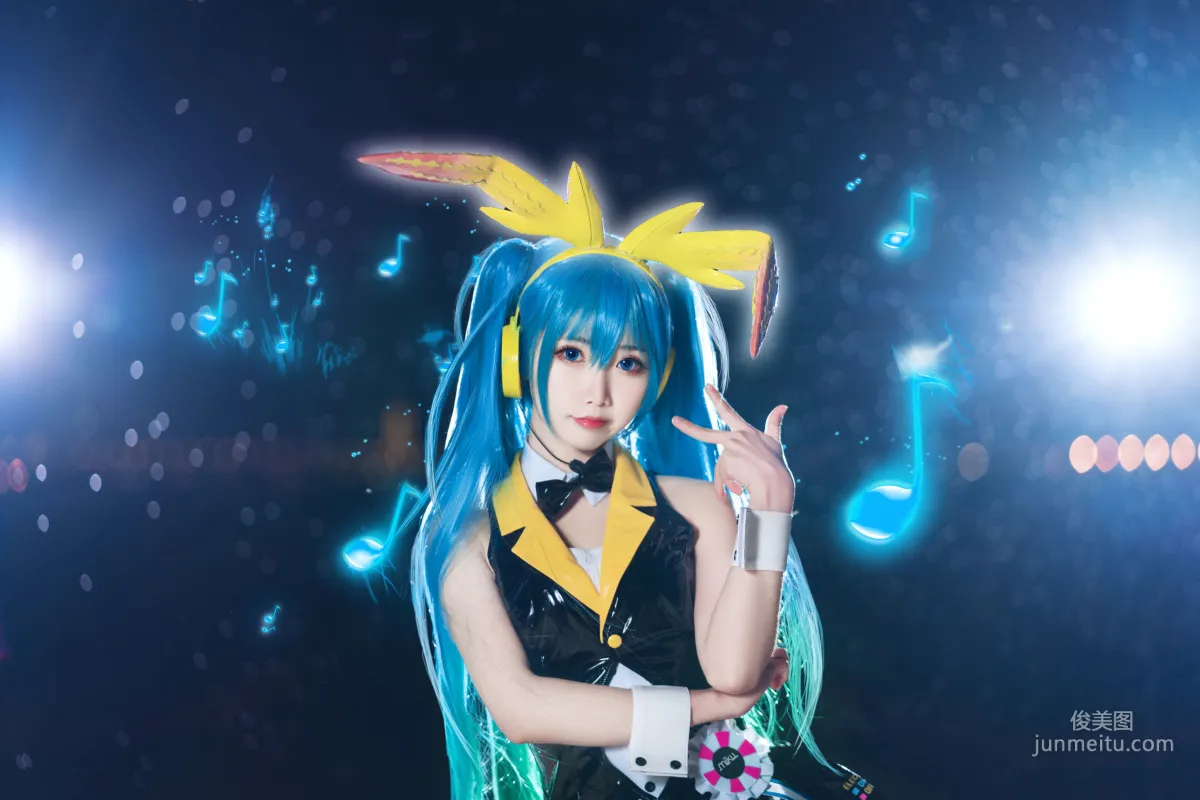 Mianbing Xianer, Hatsune Miku [Cosplay] Photo Set photo 7