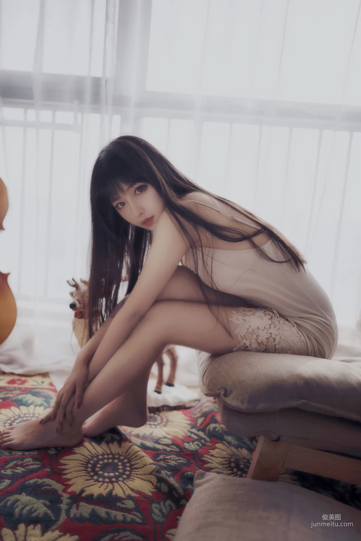 COSER Xiao Lulu Shika, Long-Haired Girl [Cosplay] Photo Set photo 8