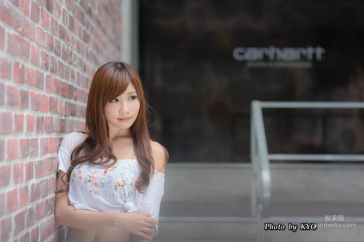 Zhang Yazhu Chu, Blooming in Zhongxiao Dunhua Outdoor Shoot Photo Set photo 7