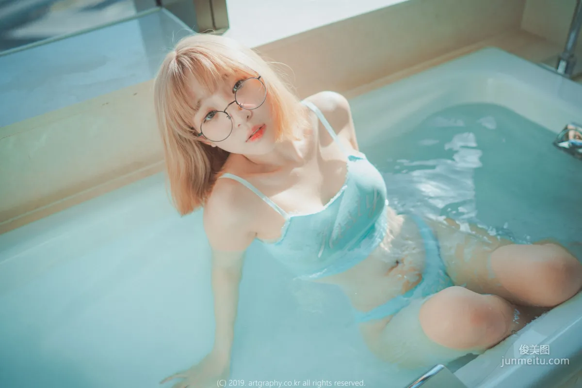 Big Bust Beauty Jiang Renqing, Lace Lingerie + Camisole [ARTGRAVIA] Photo Set photo 40